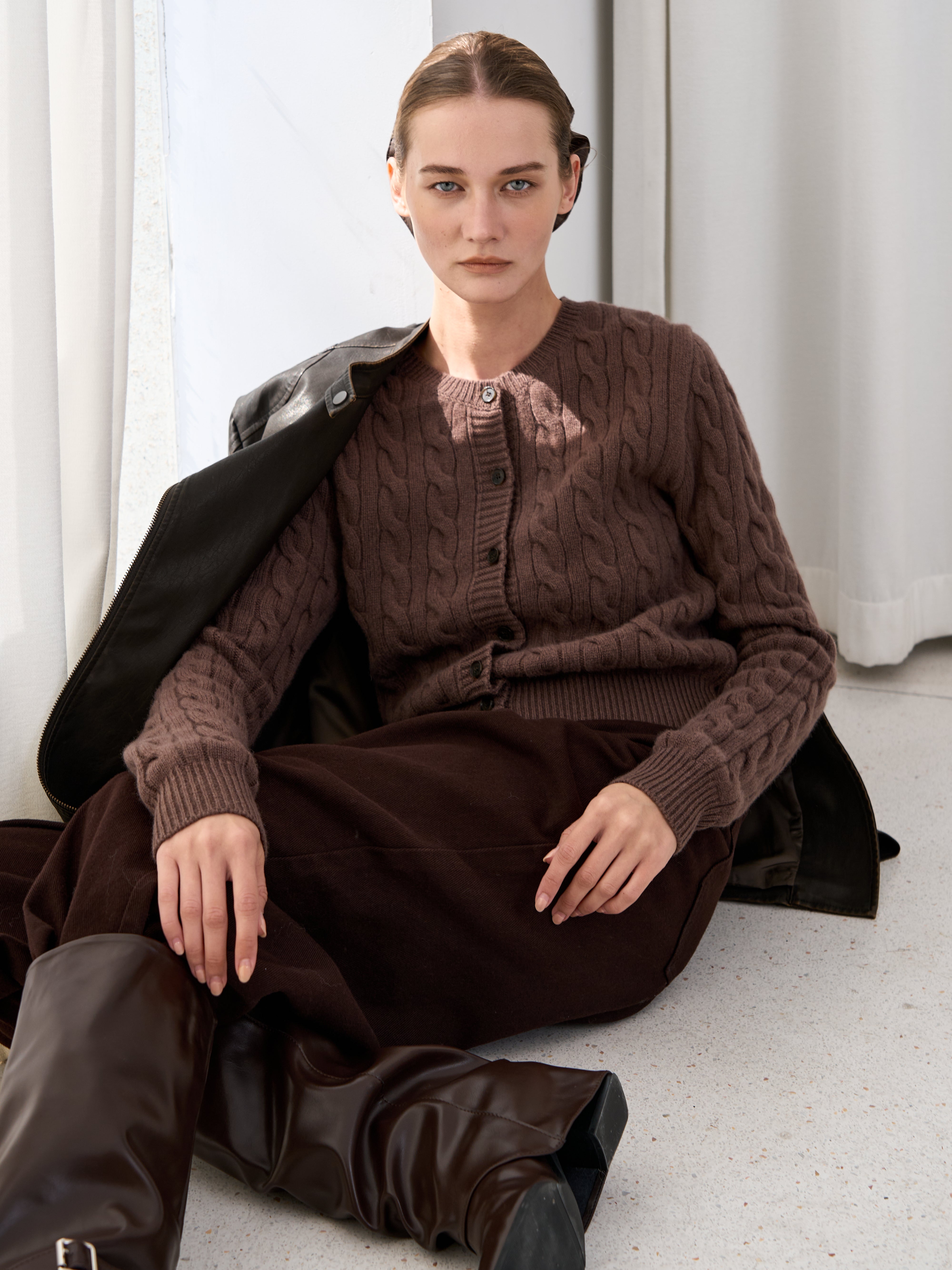 Heritage Cable Cardigan