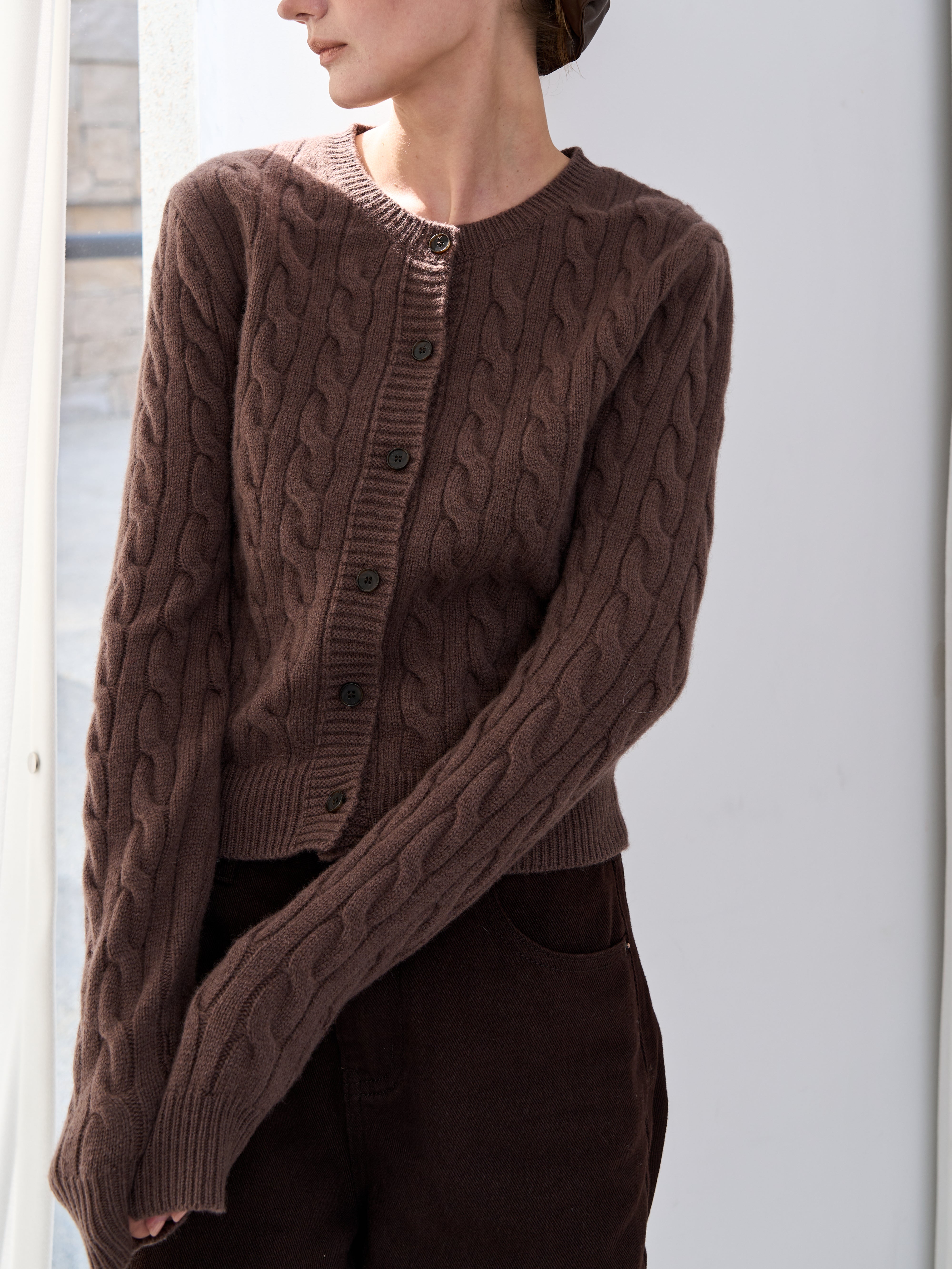 Heritage Cable Cardigan