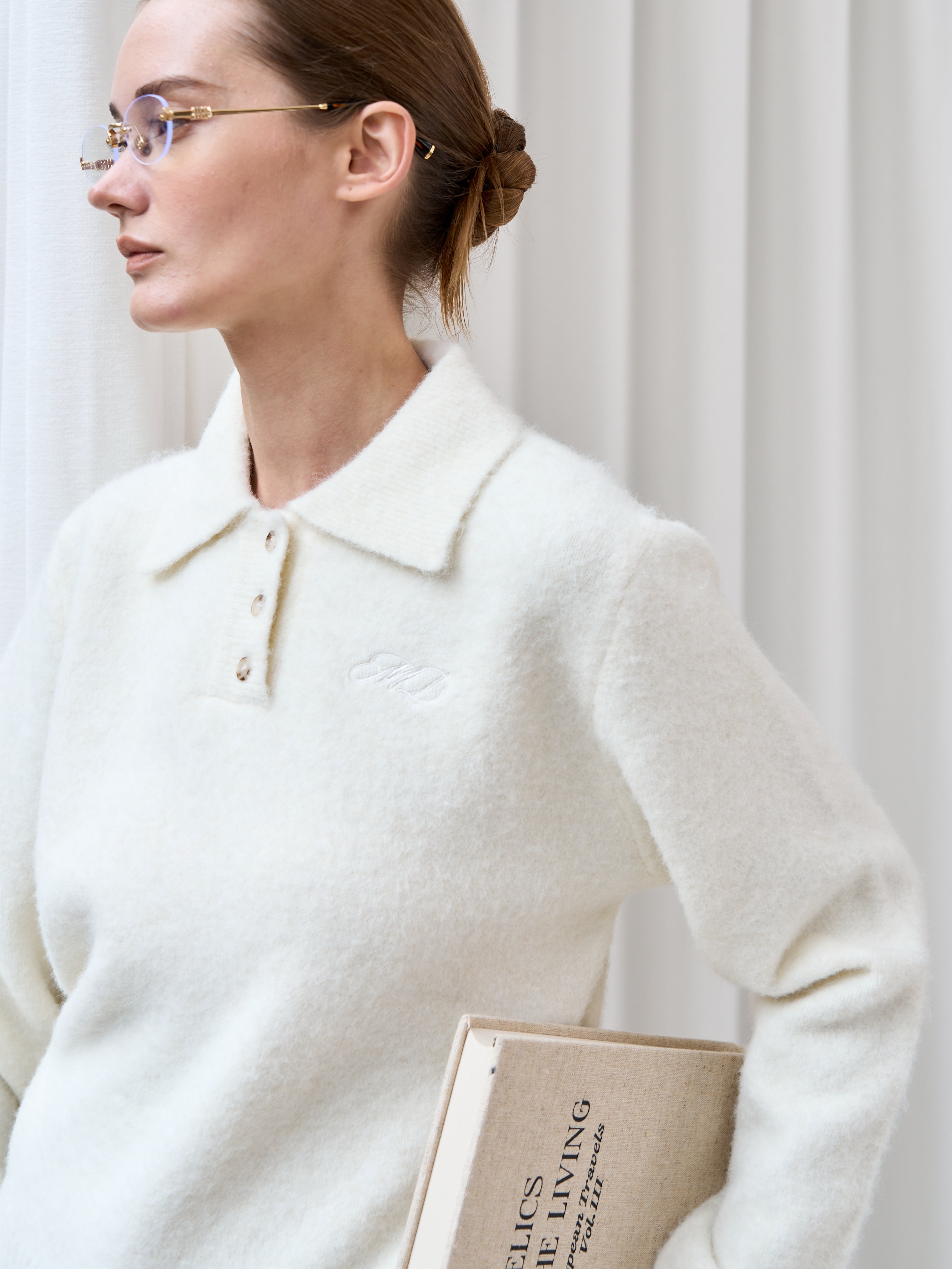 Collared Polo Knit – MUTED