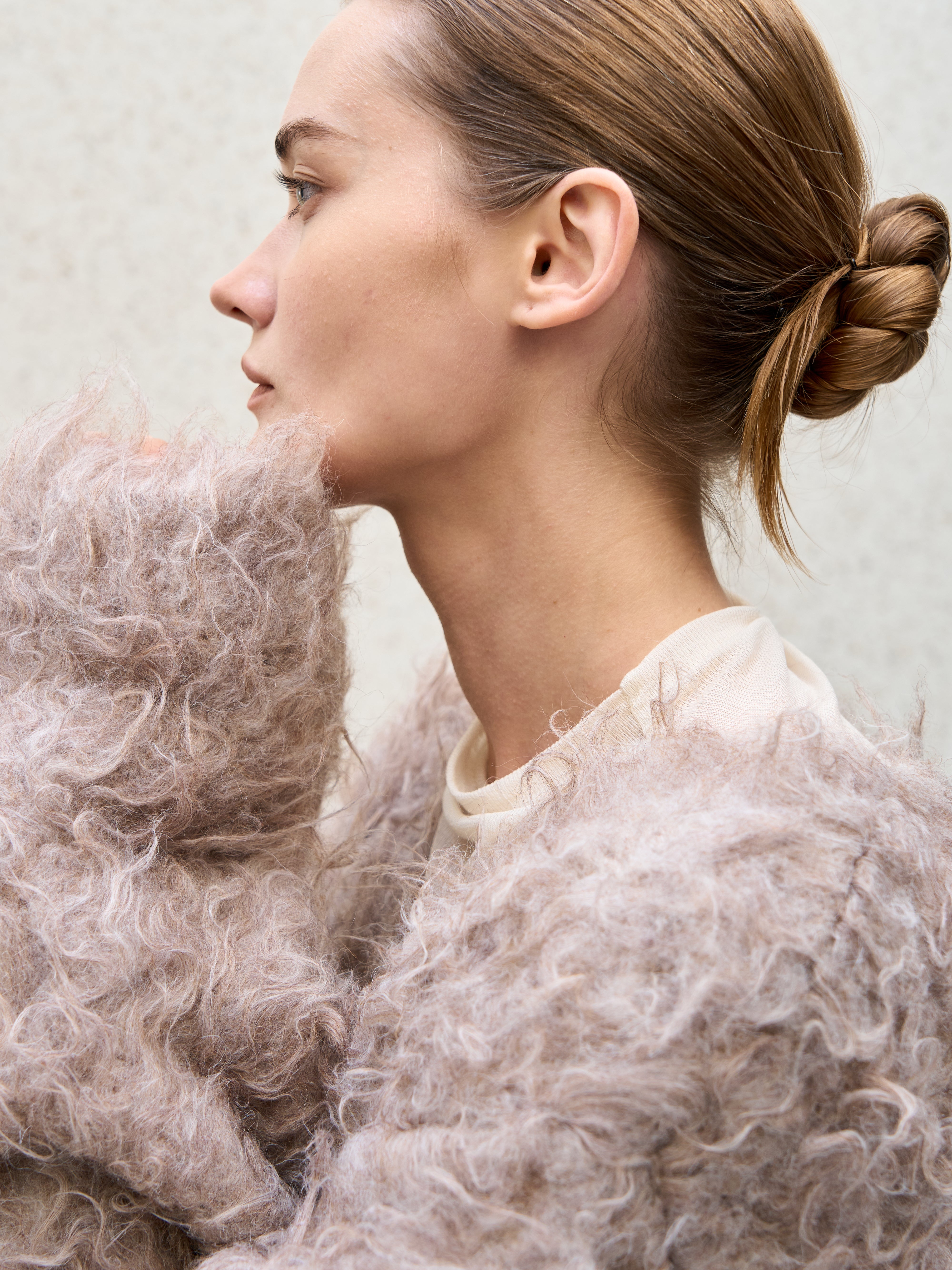 shaggy Wool Cardigan