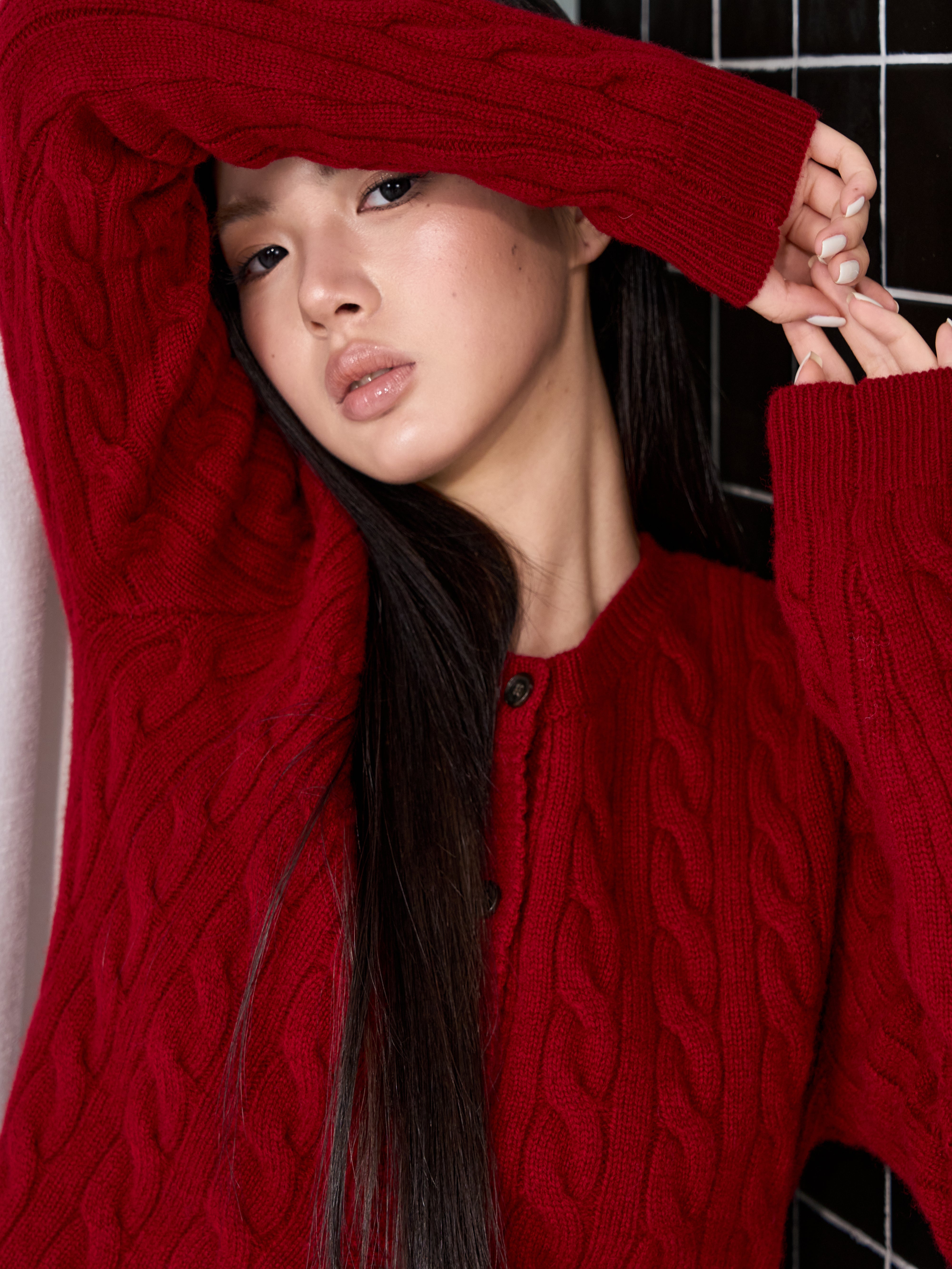 Heritage Cable Cardigan