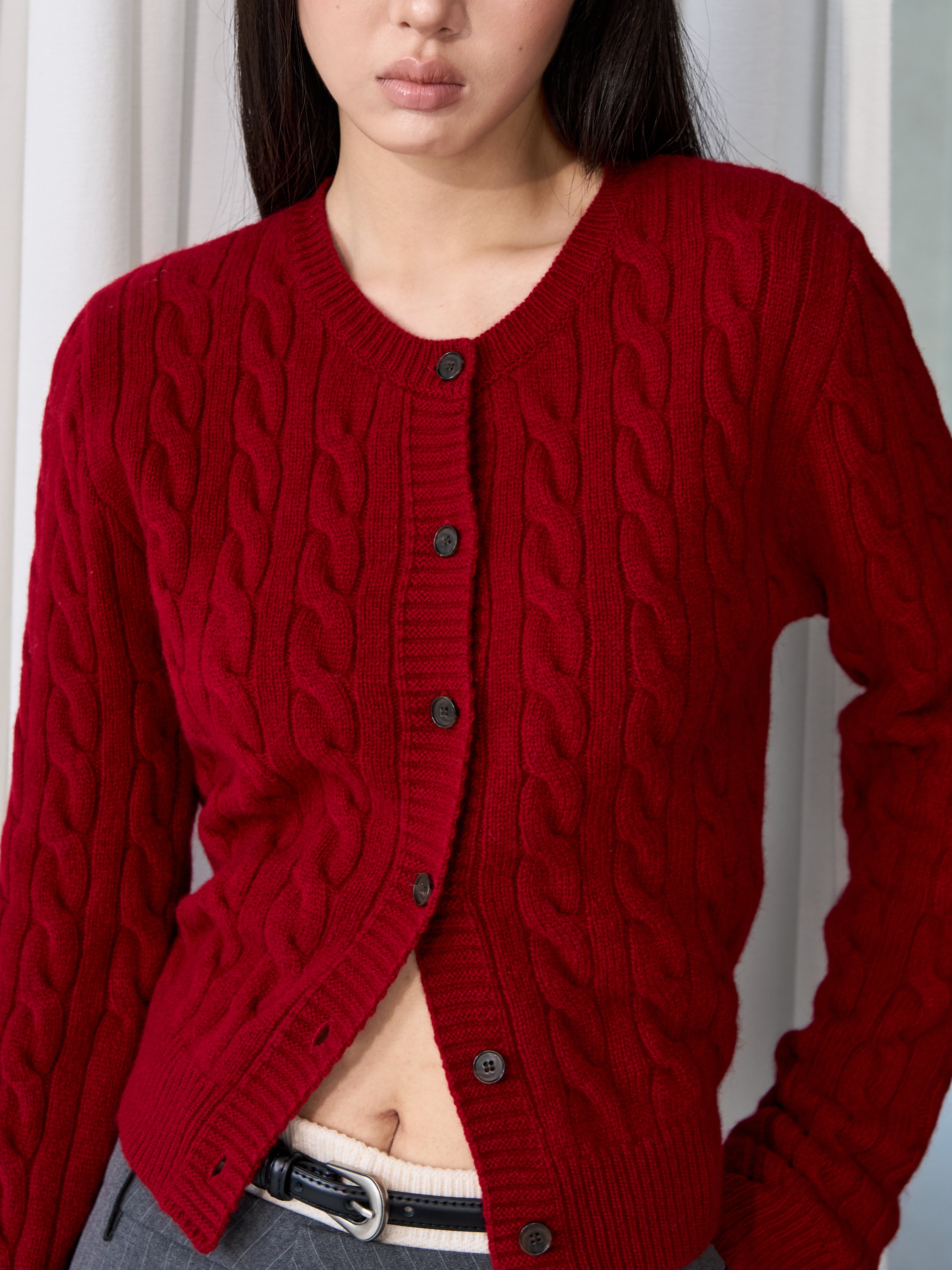 Heritage Cable Cardigan