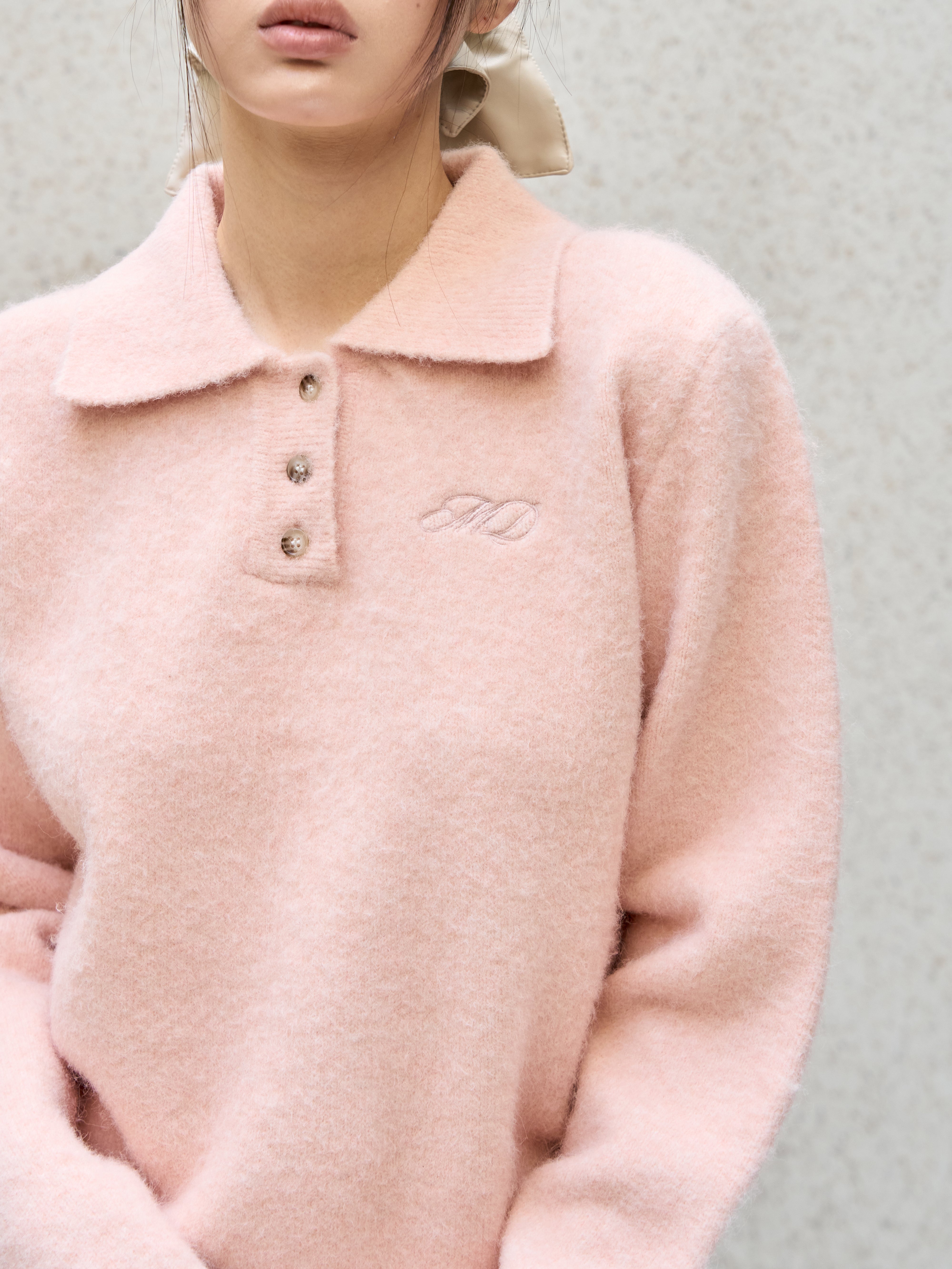 Collared Polo Knit