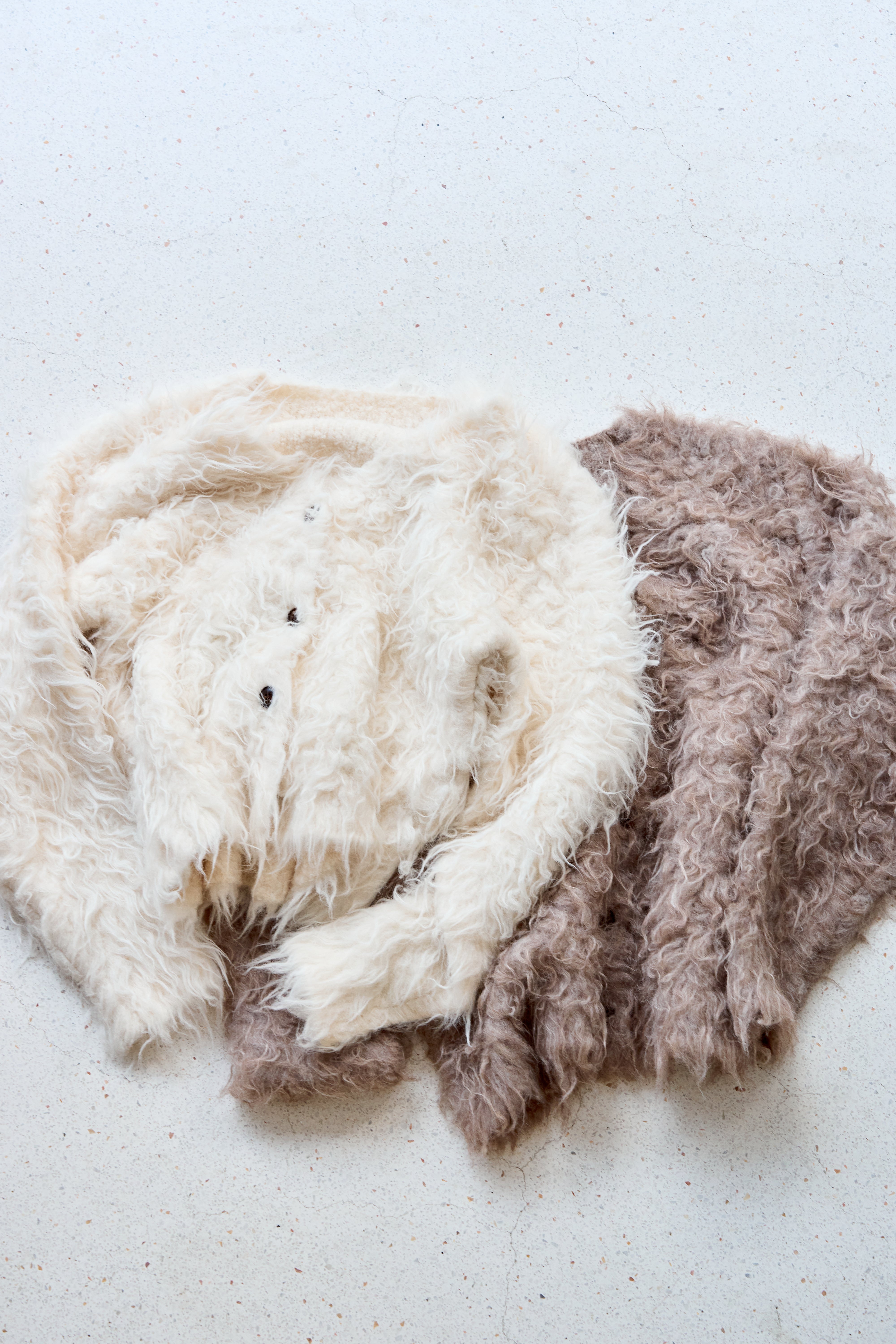 shaggy Wool Cardigan