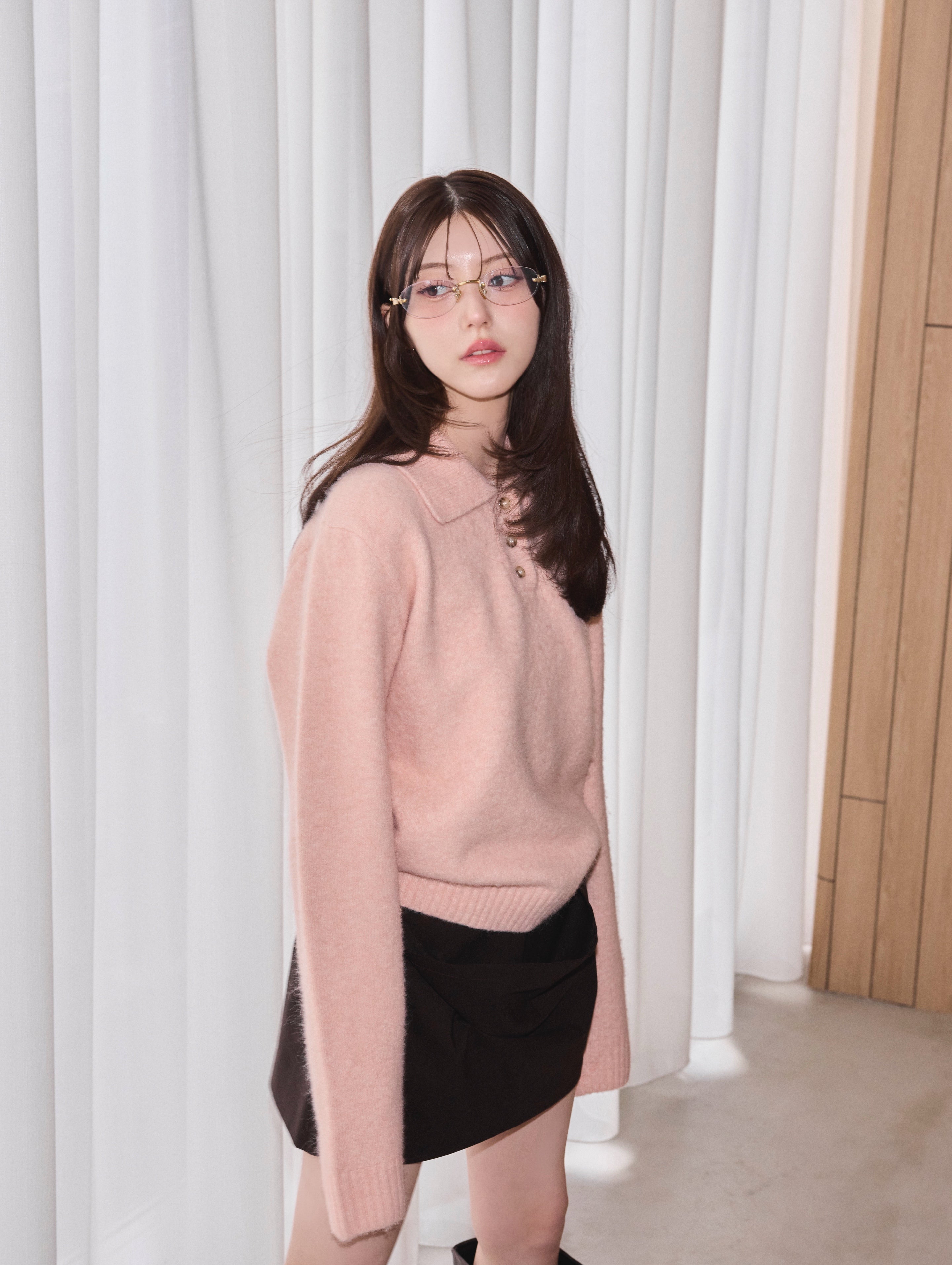 Collared Polo Knit – MUTED