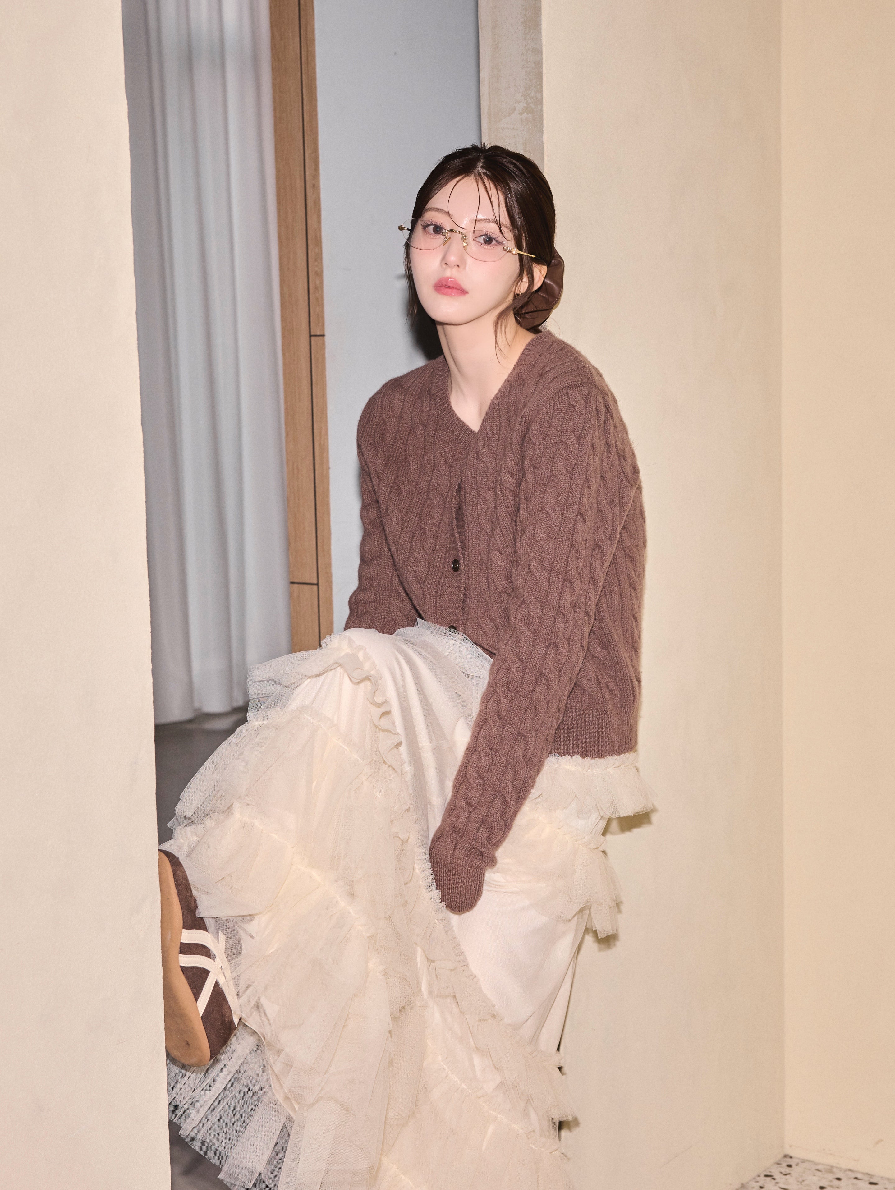 Layered Volume Tulle Skirt