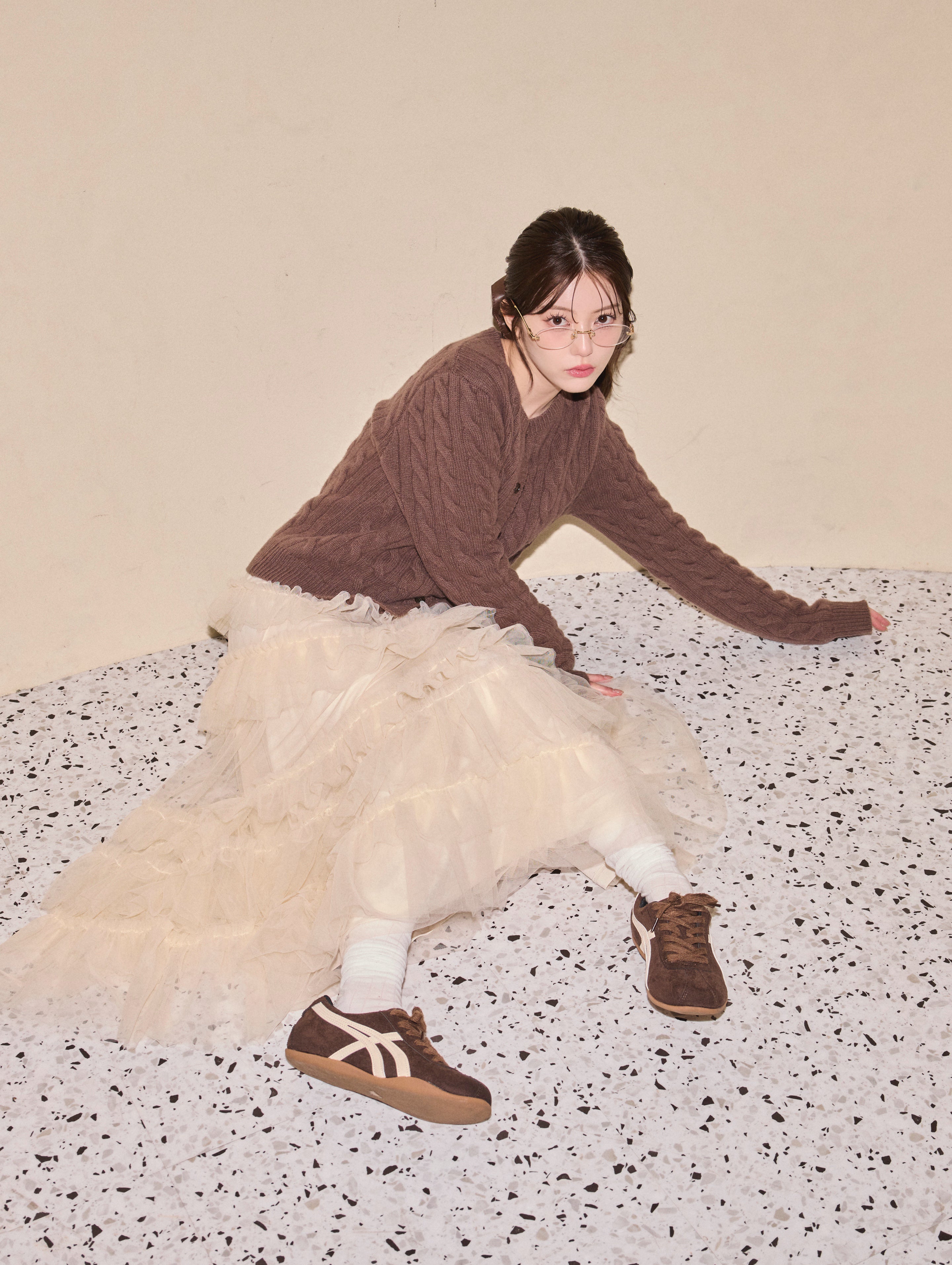 Layered Volume Tulle Skirt