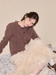 Heritage Cable Cardigan